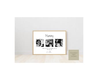 Impressão personalizada para presente de mamãe, presente para a mamãe, impressão de presente personalizada, presente para ela, Natal, presente de aniversário, download digital