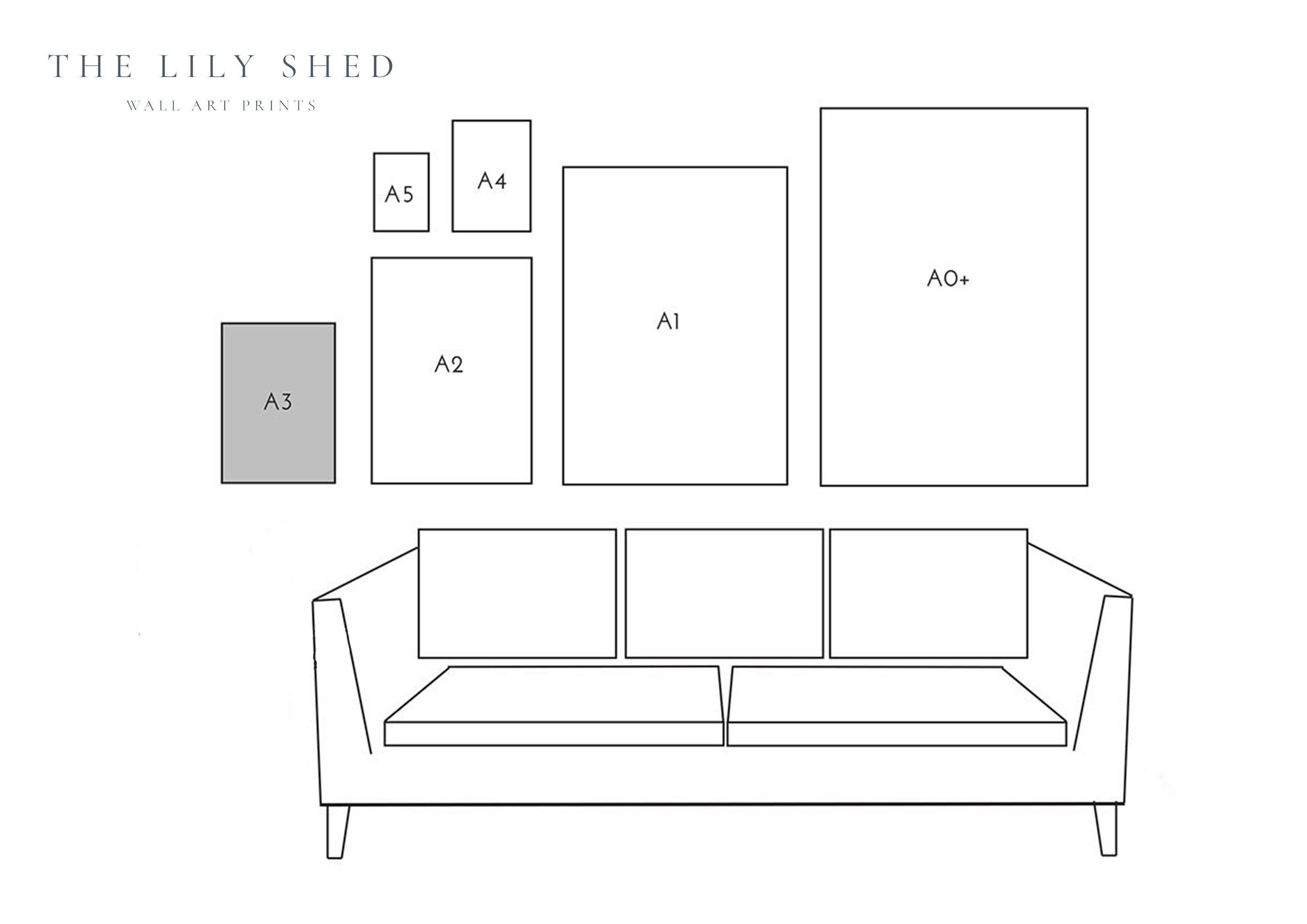 Blue Pink and Silver Wall Abstract Art Unframed Print Set of 3 Etsy UK