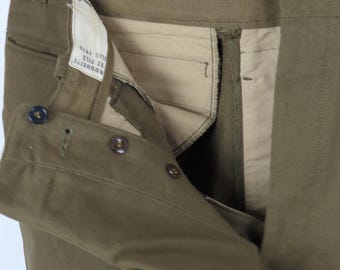 French Army M52 Trousers Size 76 W28 S - Etsy