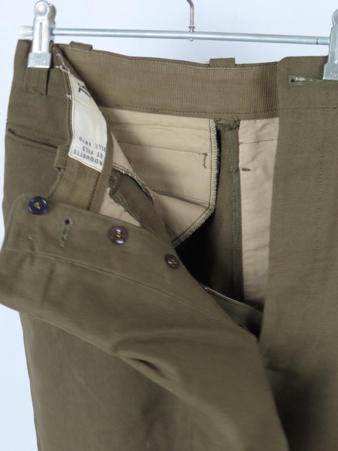 French Army M52 Trousers Size 76 W28 S - Etsy