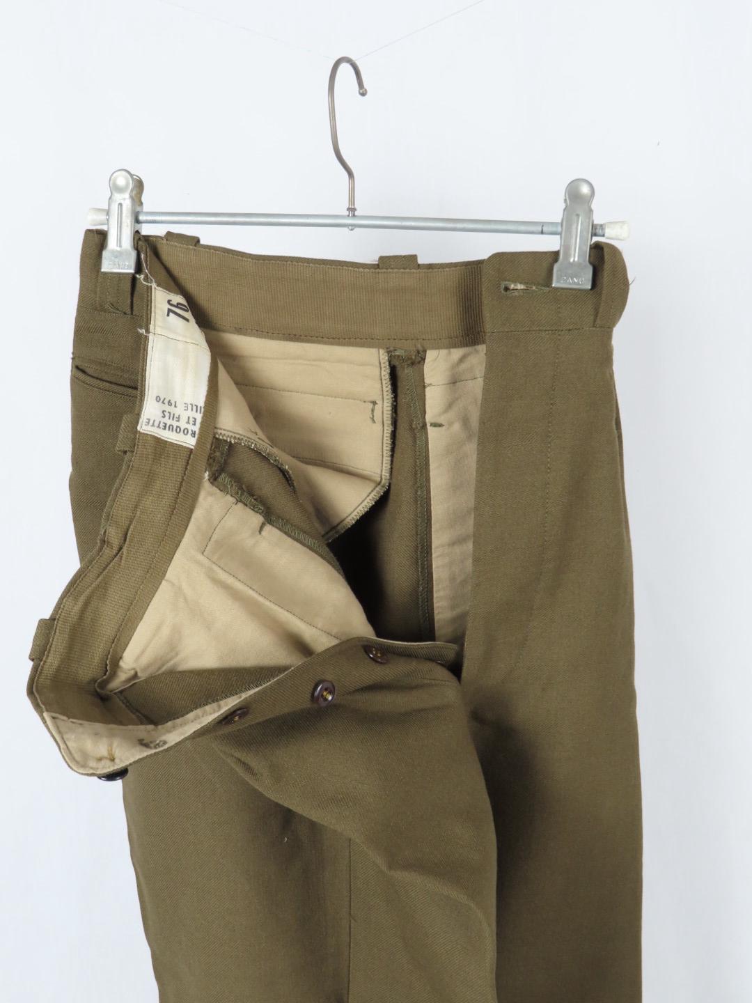 French Army M52 Trousers Size 76 W28 S - Etsy