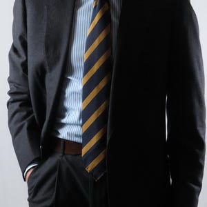 Costume italien sur mesure 1983 anthracite flanelle 37-38UK 47-48IT