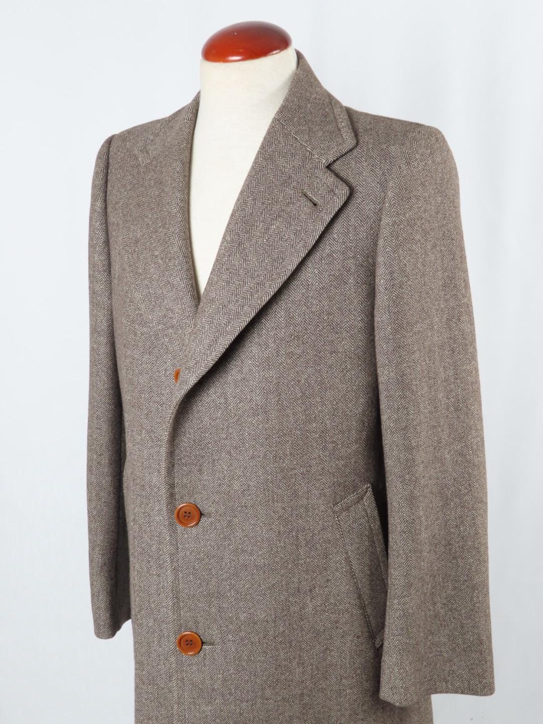 ジャケット・アウター HAND MADE herringbone over wool coat Zip Jacket - Grey Poly Wool Herringbone | Nepenthes New York