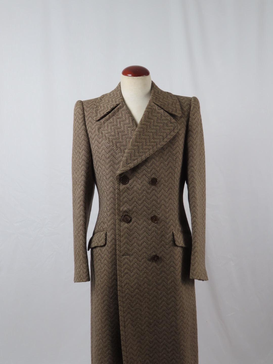 1930s trench coat - Etsy 日本