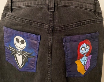 Custom Painted Jeans for Kids