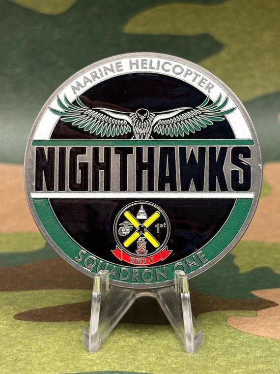USMC HMX-1 Nighthawks Challenge Coin - Etsy