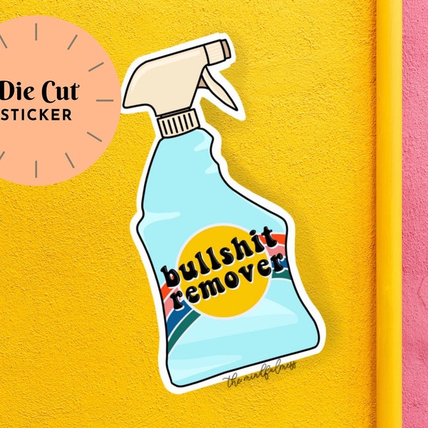 Bulshit Remover Sticker Bullshit Remover - Etsy