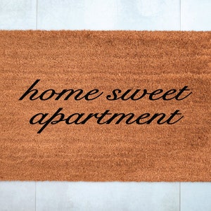 Home Sweet Apartment Doormat – Urban Owl
