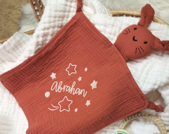 Personalized Lovey Blanket for Babies Embroidered Baby Lovey Ideal Mother to Be Gift