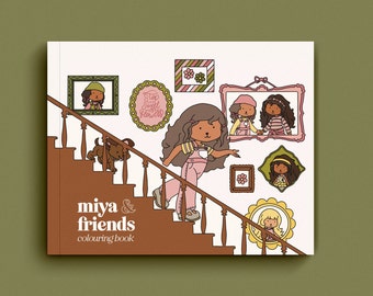 Miya and Friends Colouring Book