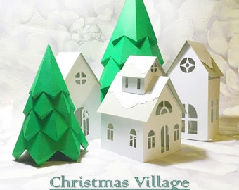 Download 3d Svg Village Etsy