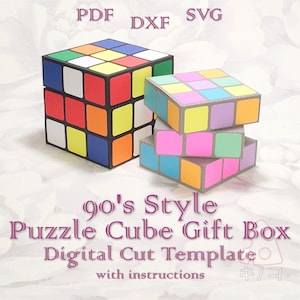 Vintage Style Rubik Cube Silhouette Retro 80s Games Gift T-Shirt Vintage Style Rubik Cube Silhouette Retro 80s Games Gift T-Shirt