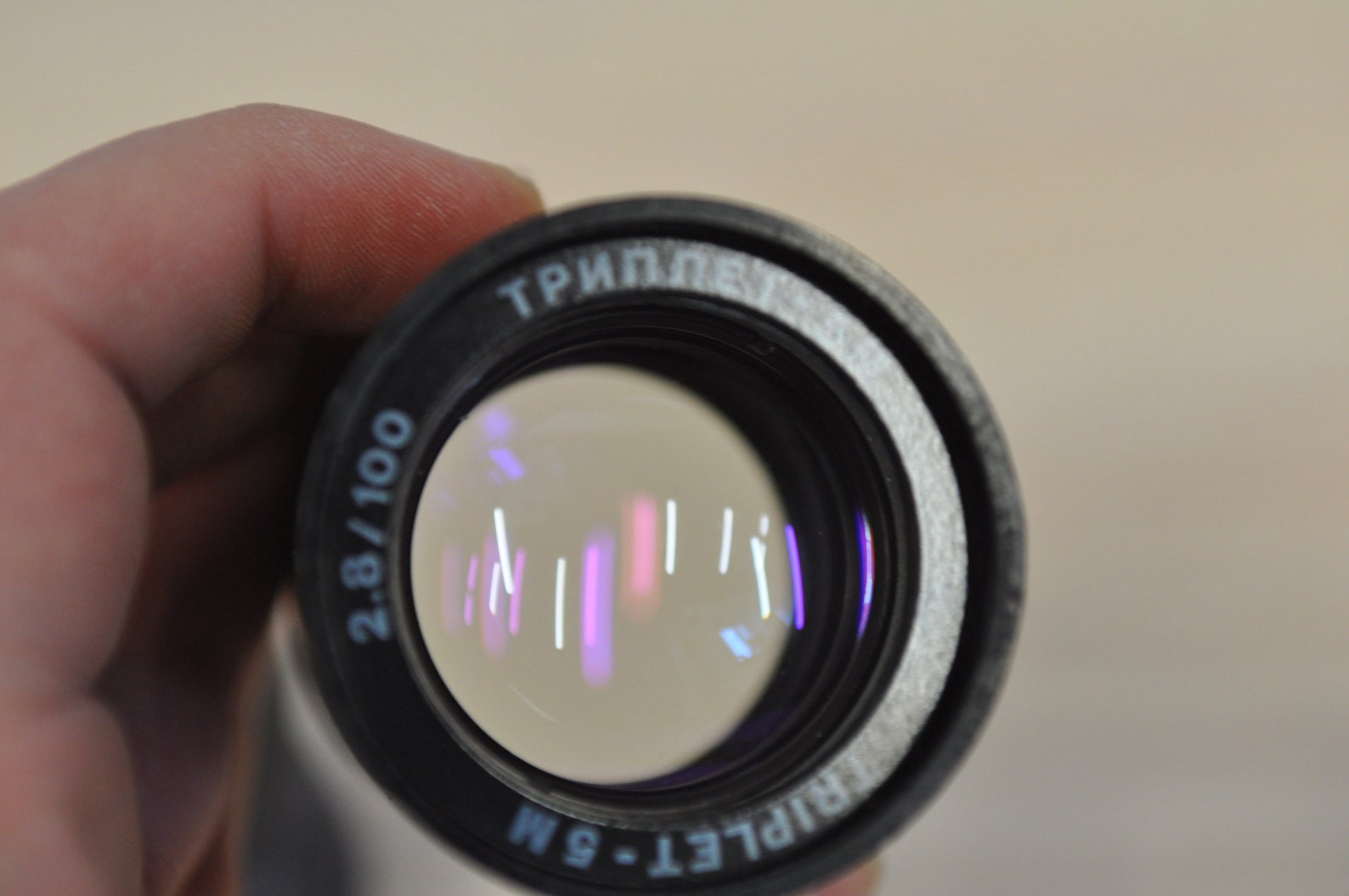 Vintage set projection lens 3 pcs Triplet Triplet 5M 2.8/100 Etsy