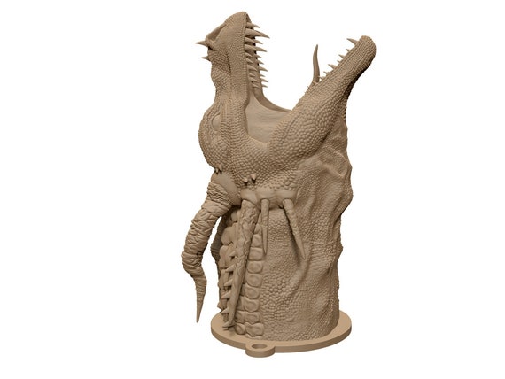 Dragon Head Digital Model - Etsy