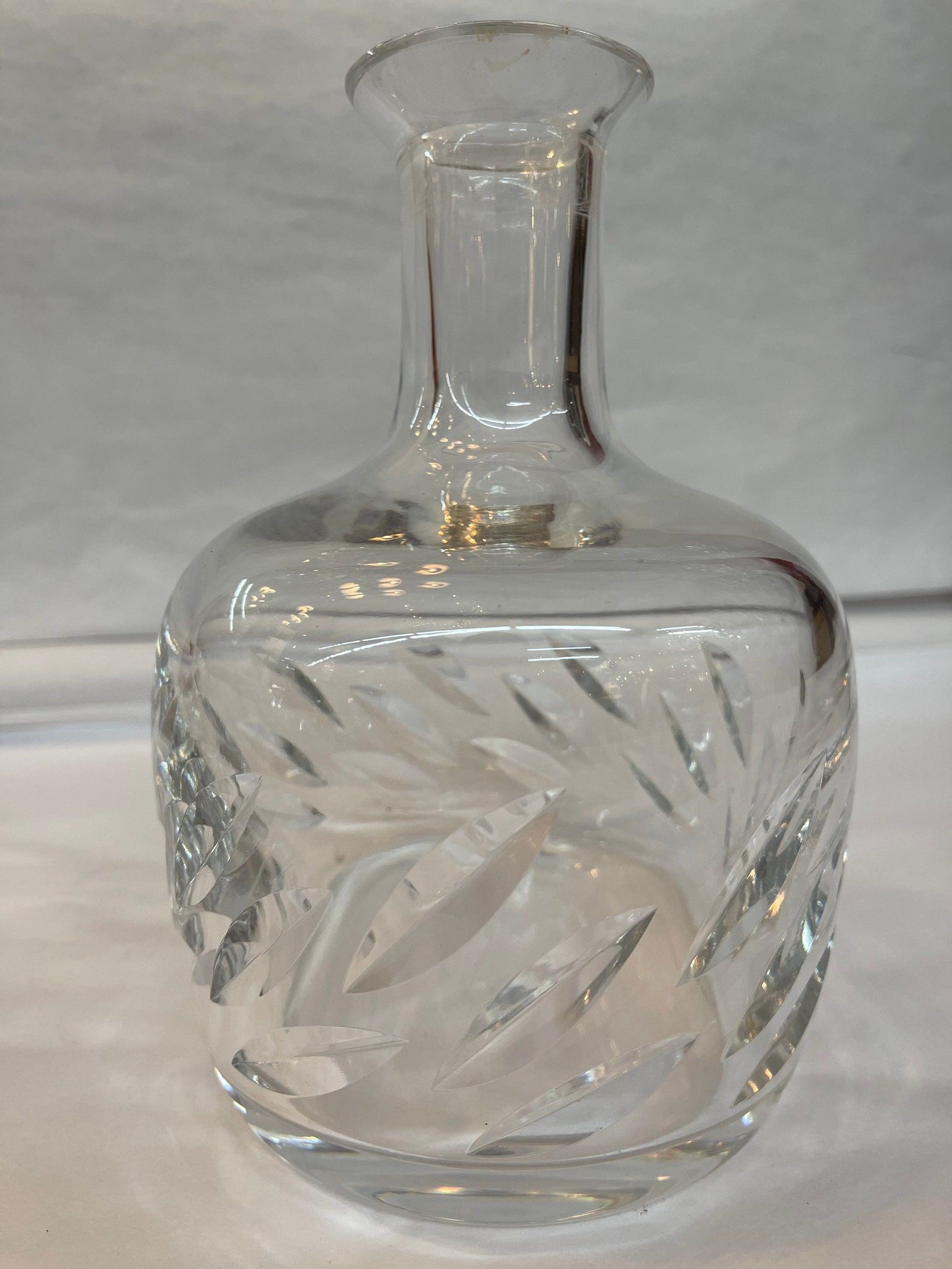 Vintage Lalique Crystal Decanter Etsy