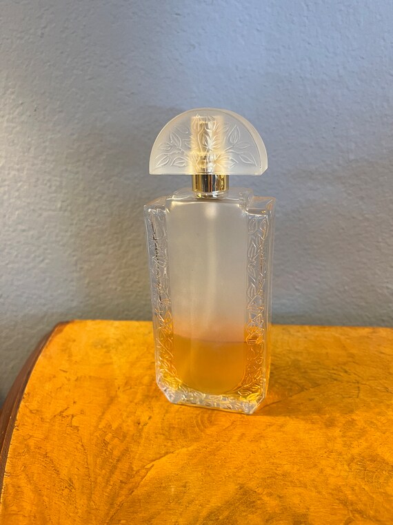 Vintage Lalique Crystal Perfume Bottle, France, Collectable - Etsy