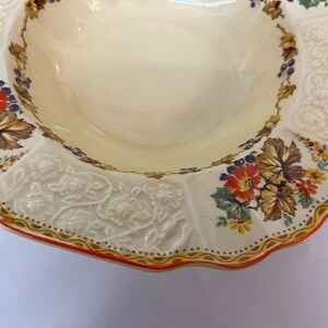 Set of 8 Vintage Fine English Bone China Large Rimmed Soup Bowls Made ...