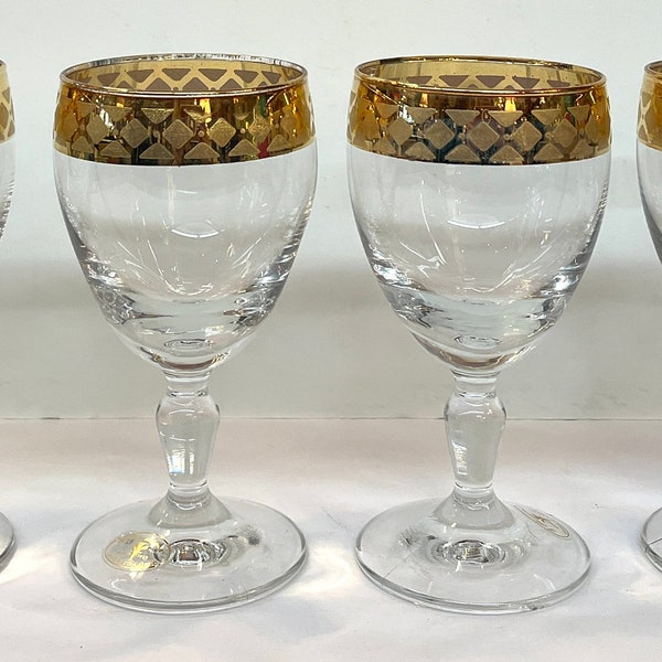 Italian Wine Glasses Etsy
