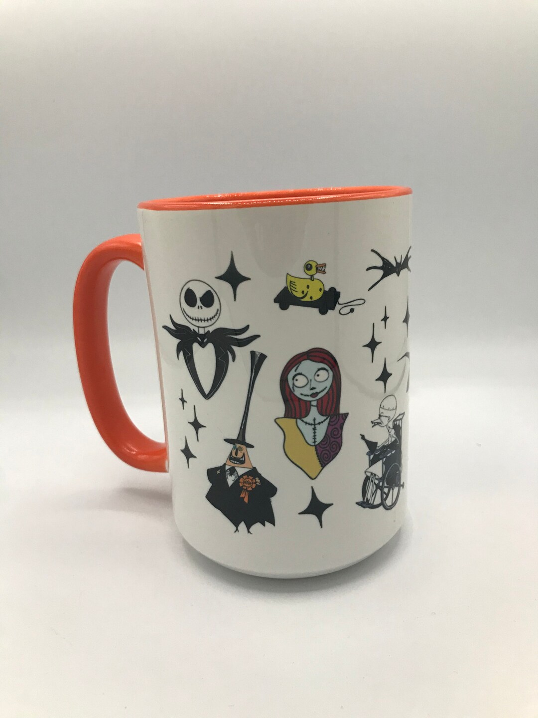 Nightmare Before Christmas Mug Halloween Mug Nightmare Etsy