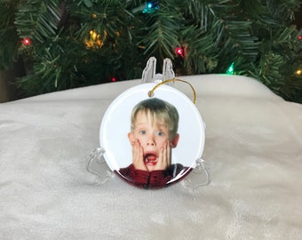 Home Alone Ornament, Kevin McCallister ornament, Wet bandits ornament, home alone