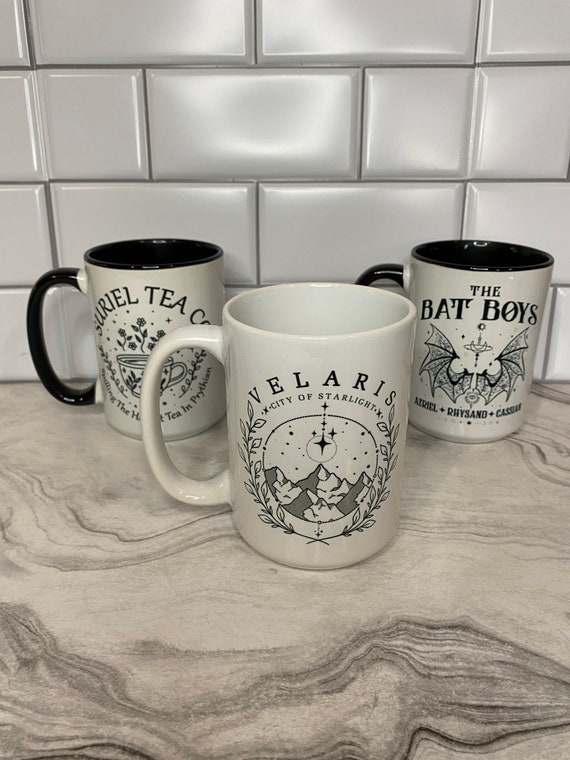 ACOTAR Mug, velaris, book mug, booktok mug, reader mug, rhysand mug, cassian mug, azriel mug
