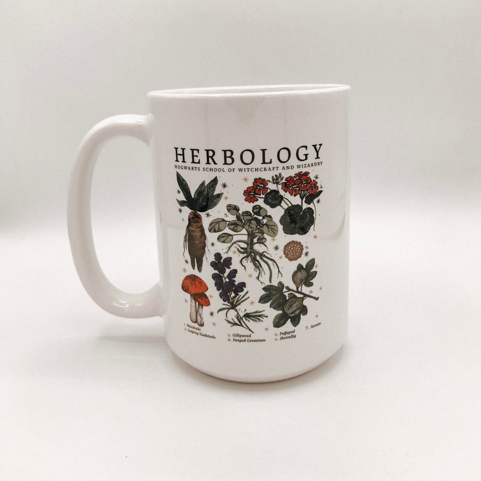 Harry Potter Herbology Mug Etsy