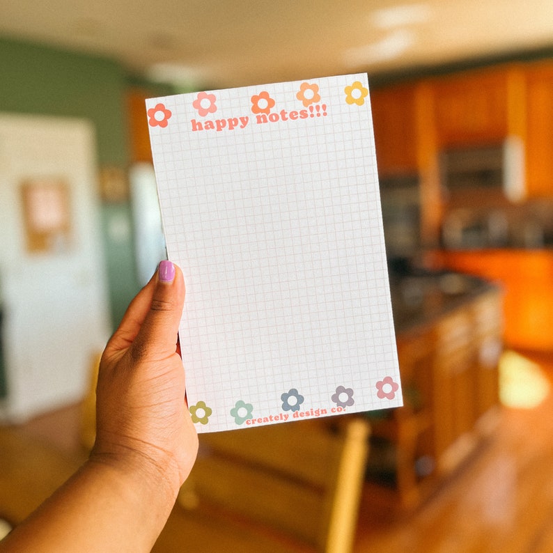 Howdy Notepad The Happy Notepad / Stationery / Notepad / 5.5X8.5 Notepad / Office ...