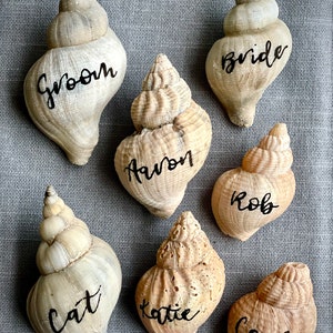 Shell wedding place names handwritten image 5