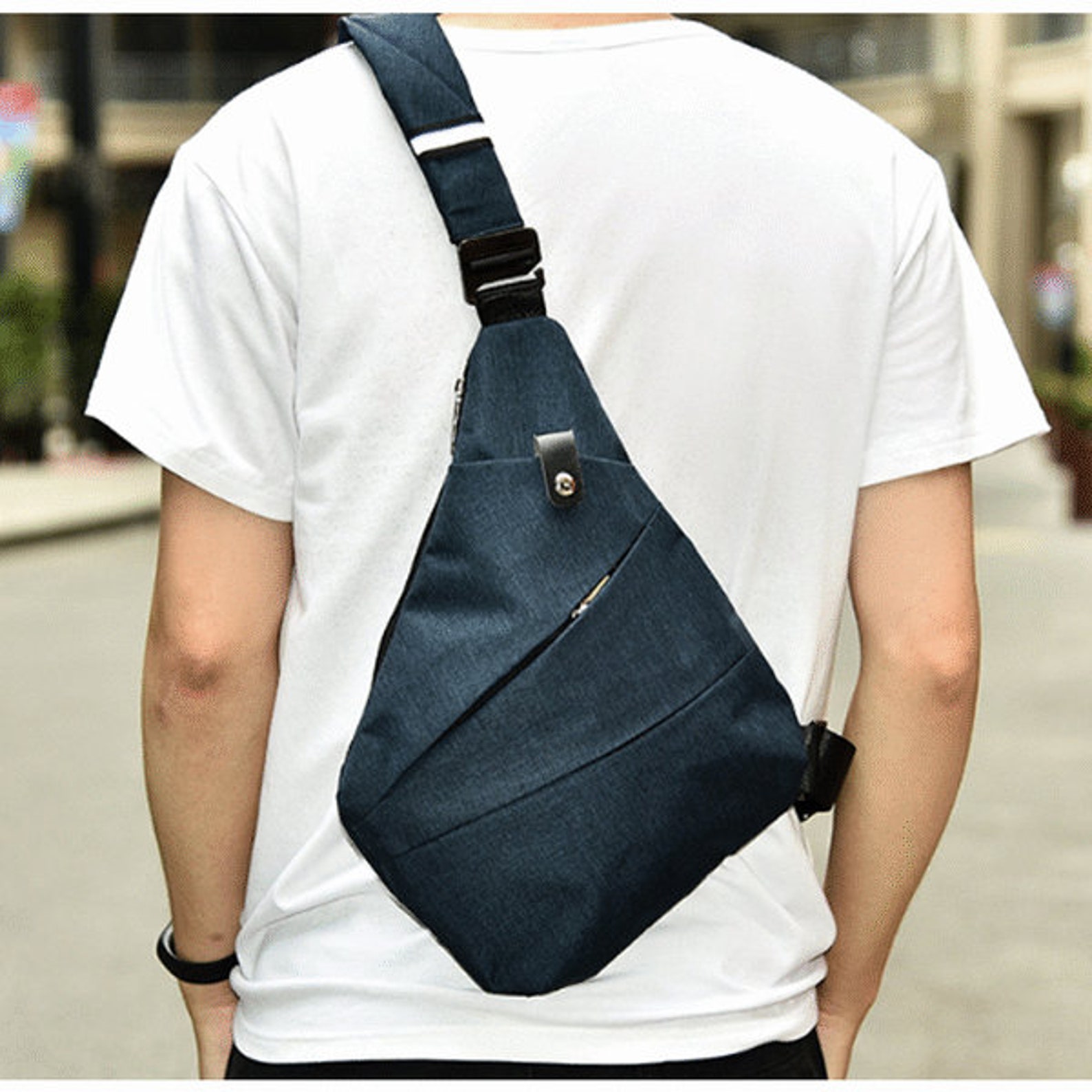 Waterproof Triangle Side Crossbody Bag | Etsy