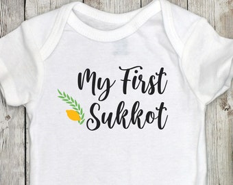 My First Sukkot Baby Onesie - High Holidays