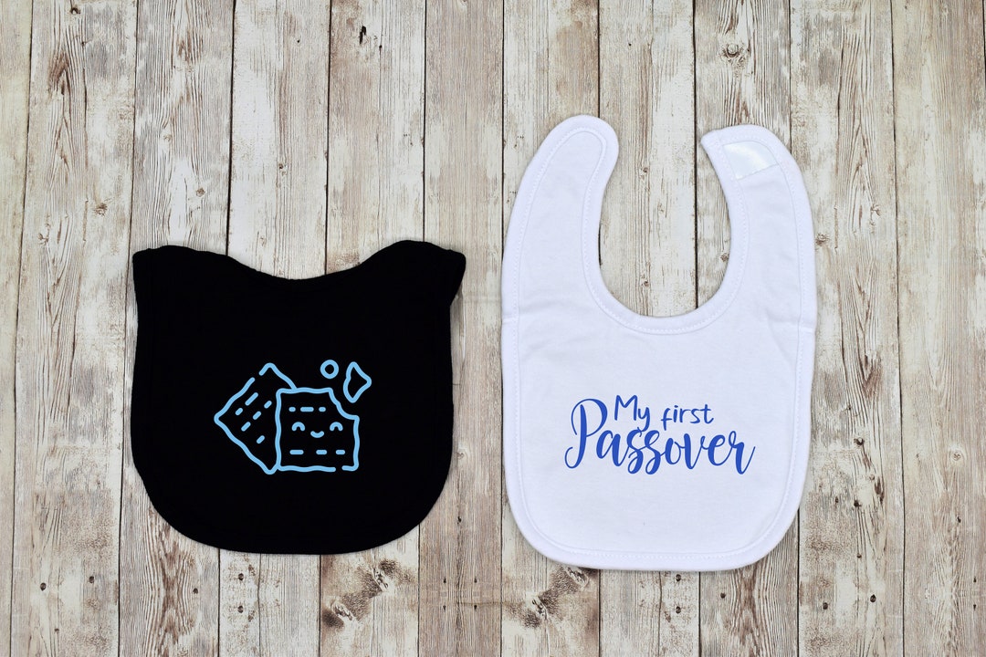 Passover Baby Bib First Passover Pesach Kosher for Passover Happy Passover Etsy