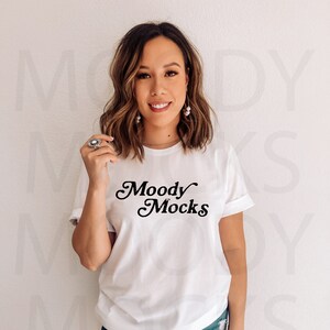 Bella Canvas 3001 Mockup | Bella Canvas White Shirt Mockup | Tshirt Mockup