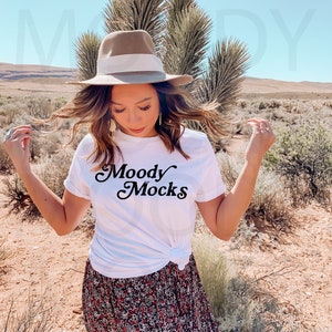 Bella Canvas Mockup | Bella Canvas 3001 Mockup | Bella Canvas White Shirt Mockup | Model Tshirt Mockup | Moody Mocks