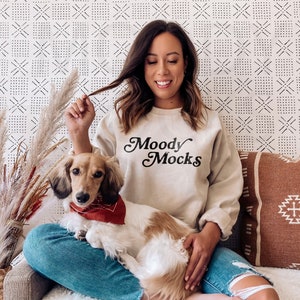 Fall Mockup | Gildan 18000 Sweatshirt Mockup | Gildan Sand Sweatshirt G180 Mockup | Boho Mockup | Model Mockup | Moody Mocks