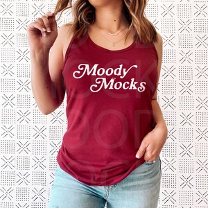 Next Level 1533 Mockup | Next Level Cardinal Racerback Tank Mockup | Summer Mockup | Model Mockup | Moody Mocks