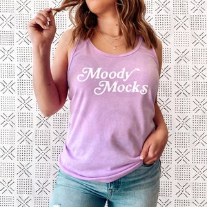Next Level 1533 Mockup | Next Level Lilac Racerback Tank Mockup | Summer Mockup | Model Mockup | Moody Mocks