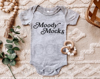 Bella Canvas 100b Baby Onesie Mockup Bella Canvas Athletic Etsy