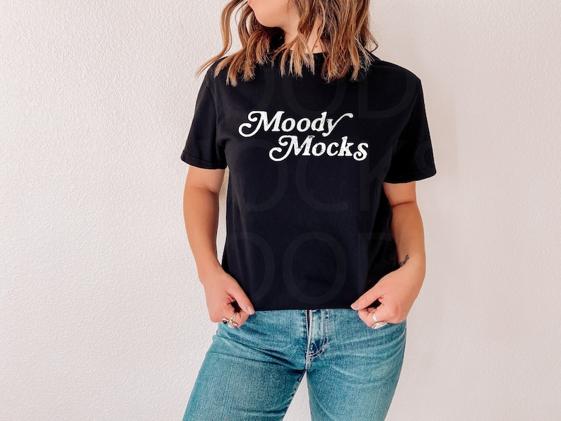 Download Comfort Colors 1717 Mockup Comfort Colors Black Short ...