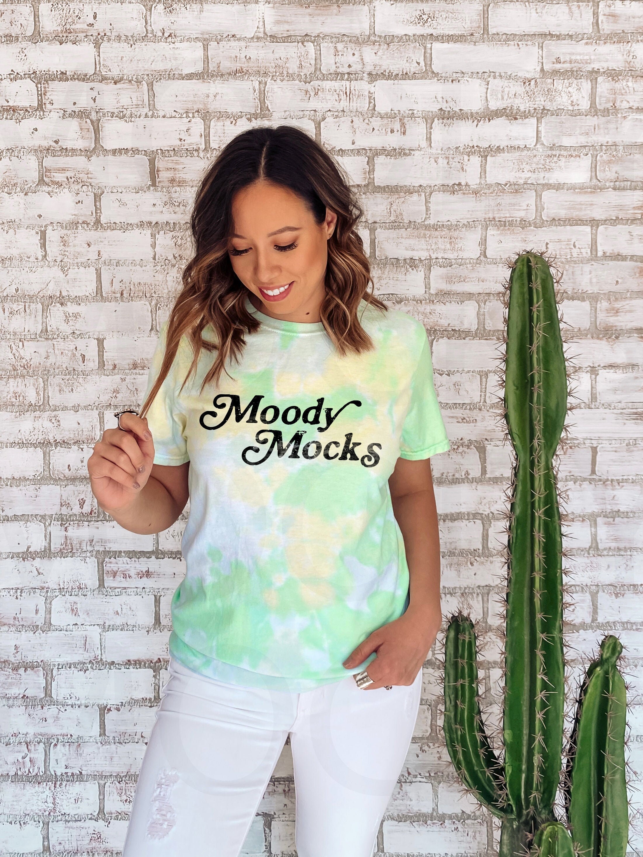 Download Dyenomite Tie Dye 650DR Lemon Lime Mockup Dyenomite Tie Dye | Etsy