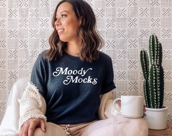 Bella Canvas 3001 Mockup Bella Canvas Heather Navy Shirt | Etsy