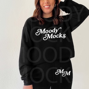 Gildan Sweatsuit Mockup | Gildan 18000 G180 Heavy Blend Sweatshirt Mockup | Gildan G182 Heavy Blend Sweatpant Mockup | Gildan Black Mockup
