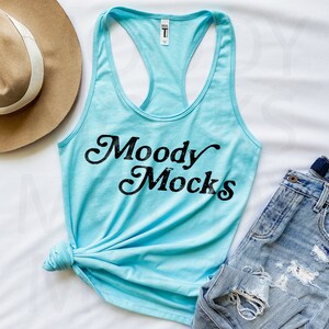 Next Level 1533 Mockup | Next Level Cancun Racerback Tank Mockup | Summer Mockup | Flat Lay Mockup | Moody Mocks