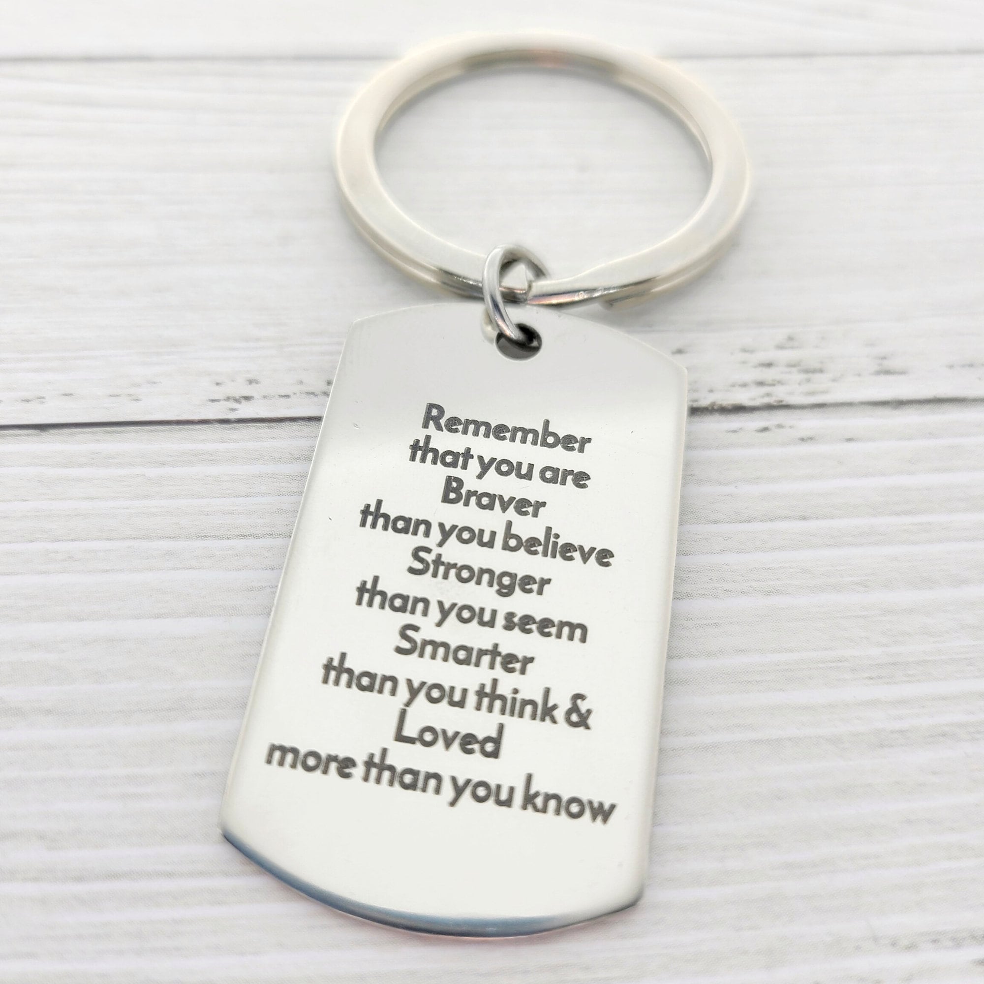 Love Quotes Keychain Etsy Canada