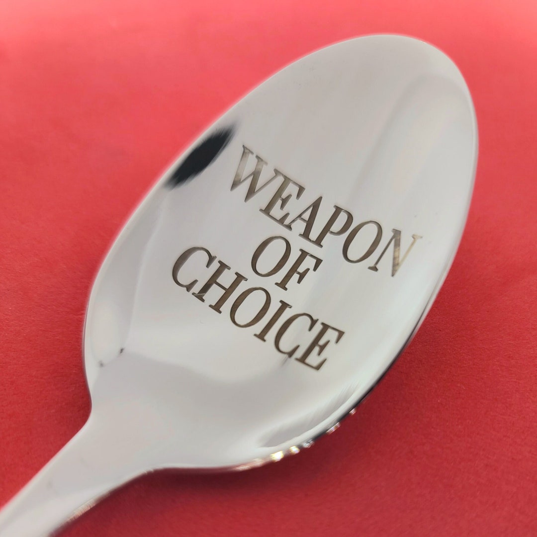 Engraved Cereal Spoon, Customized Stainless Steel Cutlery, Personalized Ice Cream Spoon, Gift