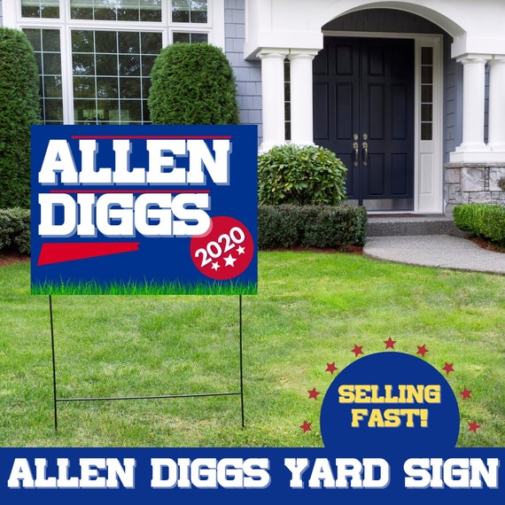 allen and diggs 2020 sign