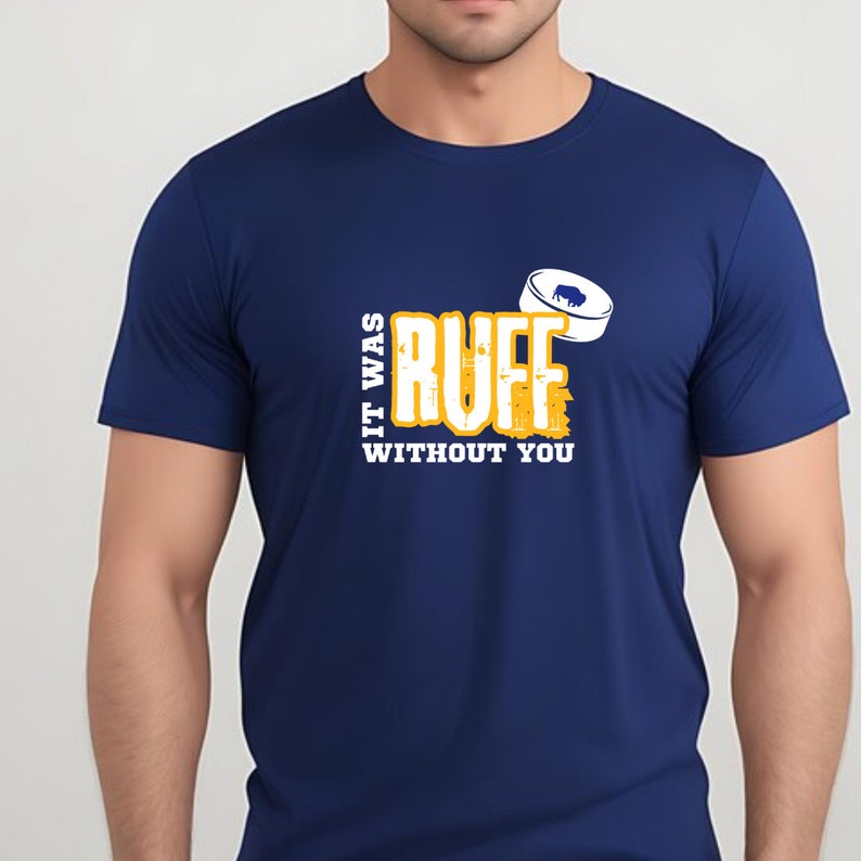 Without Ruff Buffalo Hockey RUFF Digital File - Etsy
