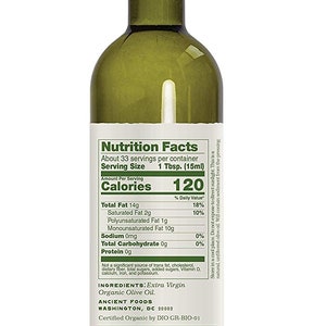 Organic Greek Extra Virgin Olive Oil from Sparta Fresh Harvest Cold Pressed High Phenolic 17oz image 3