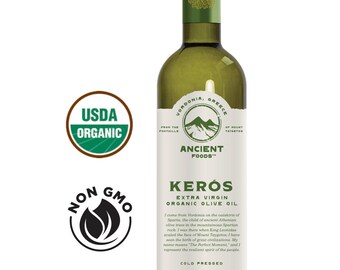 KERÒS USDA Organic Extra Virgin Greek Olive Oil