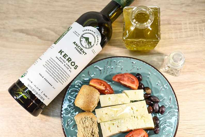 Organic Greek Extra Virgin Olive Oil from Sparta Fresh Harvest Cold Pressed High Phenolic 17oz afbeelding 4