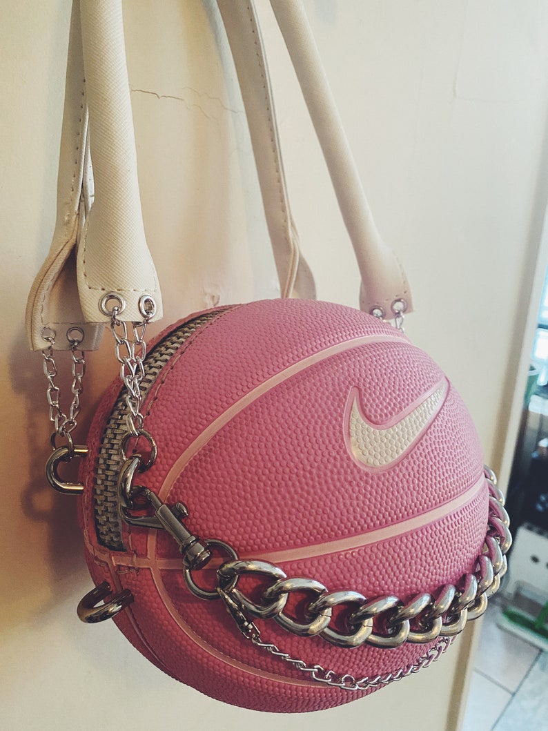 nike basketball bag pink